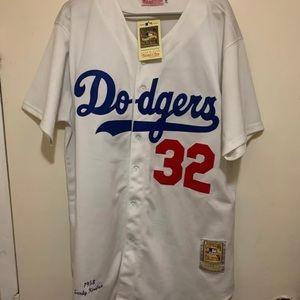 Sandy Koufax Los Angeles Dodgers Mitchell & Ness Cooperstown Authentic Jersey -